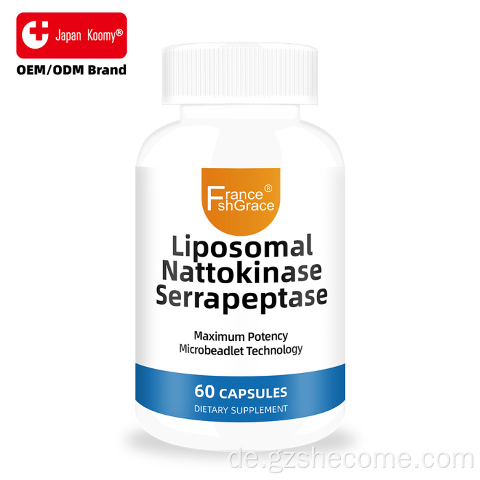 Shecome Nattokinase-Kapseln für Kreislaufgesundheit